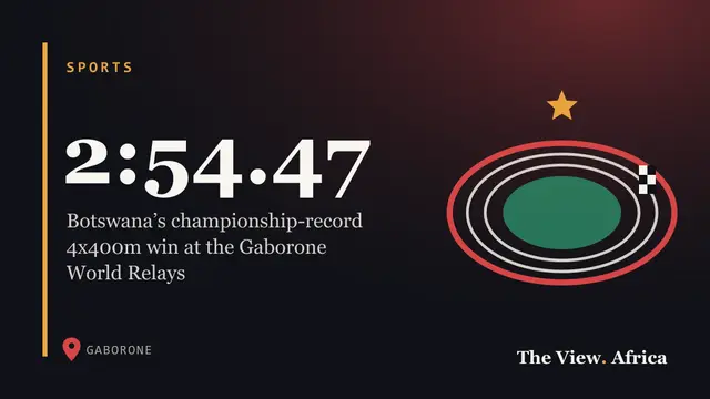 2:54.47: Botswana’s championship-record 4x400m win at the Gaborone World Relays