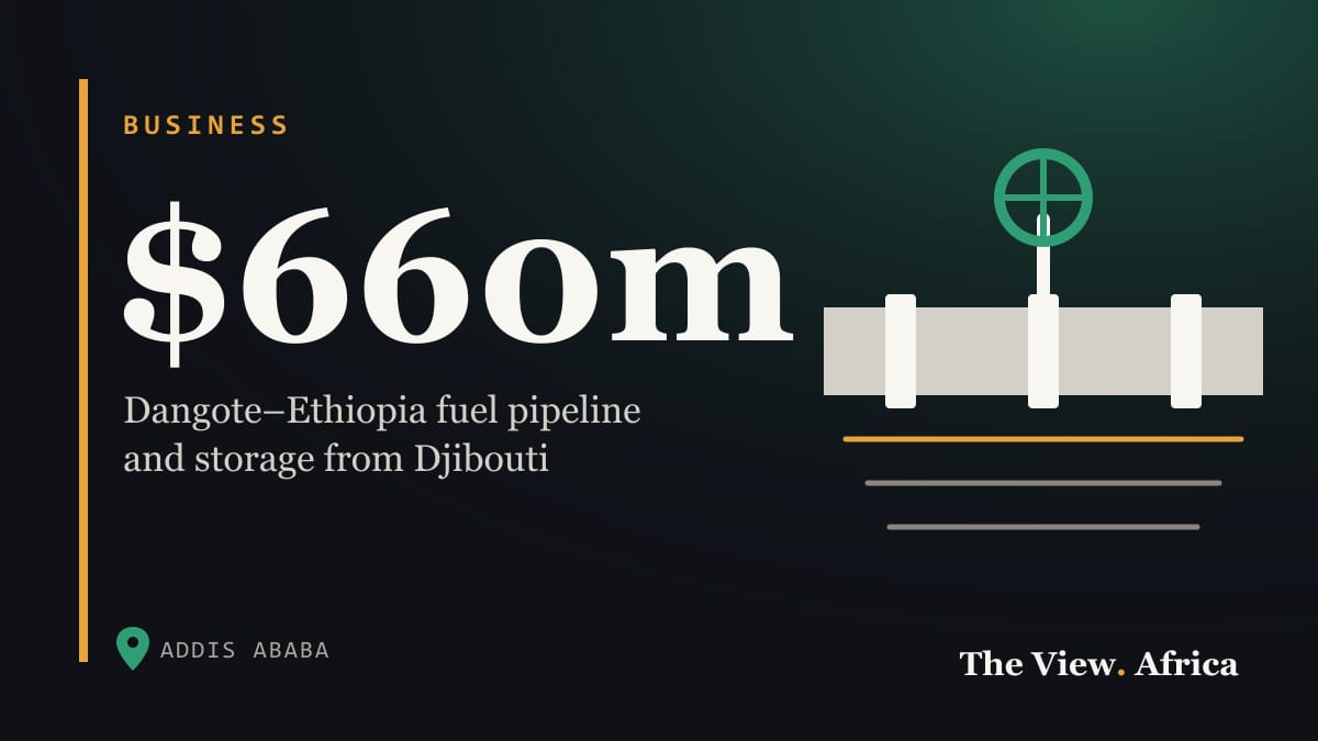 $660m: Dangote–Ethiopia fuel pipeline and storage from Djibouti
