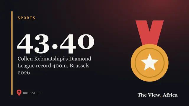 43.40: Collen Kebinatshipi’s Diamond League record 400m, Brussels 2026