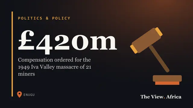 £420m: Compensation ordered for the 1949 Iva Valley massacre of 21 miners