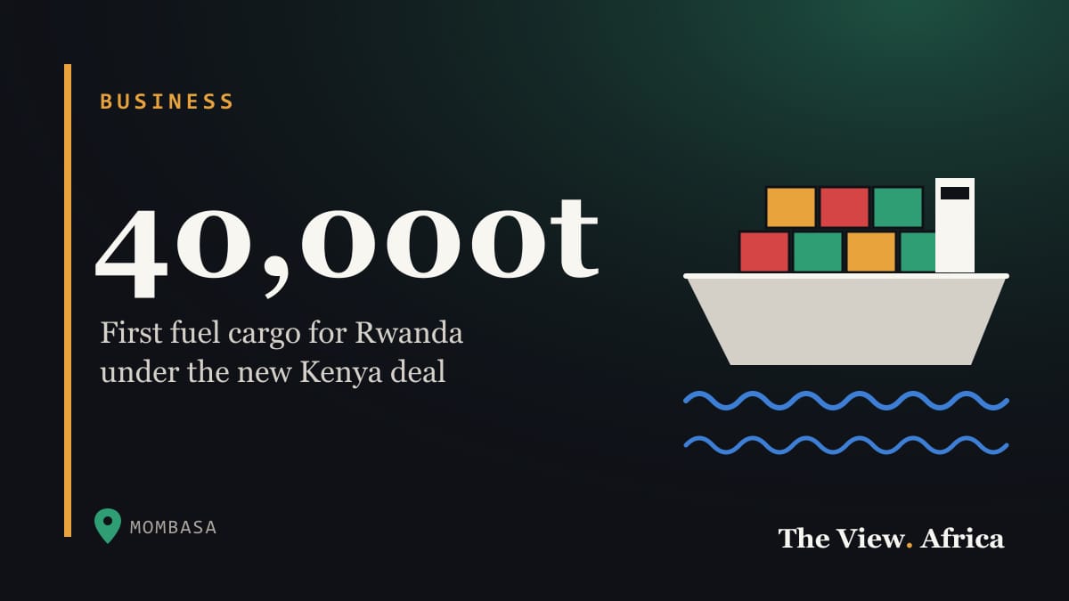 40,000t: First fuel cargo for Rwanda under the new Kenya deal
