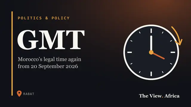 GMT: Morocco’s legal time again from 20 September 2026