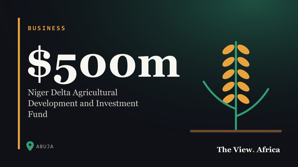 $500m: Niger Delta Agricultural Development and Investment Fund