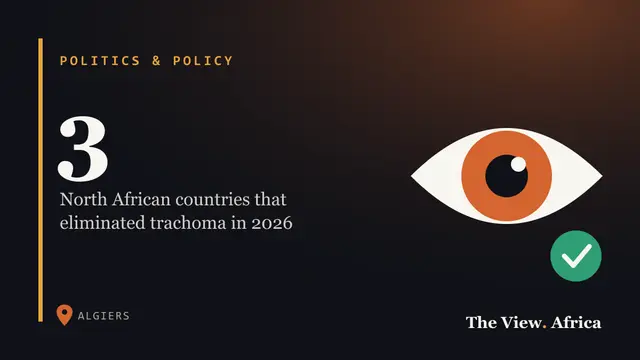 3: North African countries that eliminated trachoma in 2026