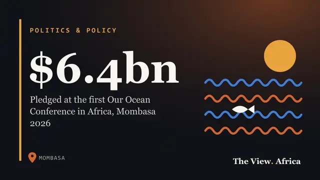 $6.4bn: Pledged at the first Our Ocean Conference in Africa, Mombasa 2026