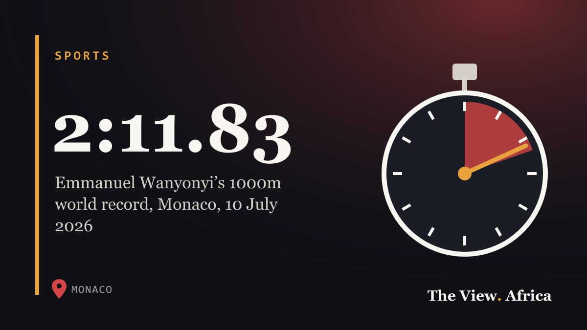 2:11.83: Emmanuel Wanyonyi’s 1000m world record, Monaco, 10 July 2026