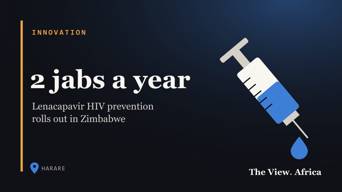 2 jabs a year: Lenacapavir HIV prevention rolls out in Zimbabwe